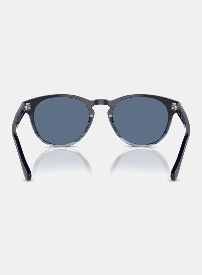 فوغ نظارة شمسية بيضاوي بإطار كامل 0VO5536SI 52 297180 - Image 4